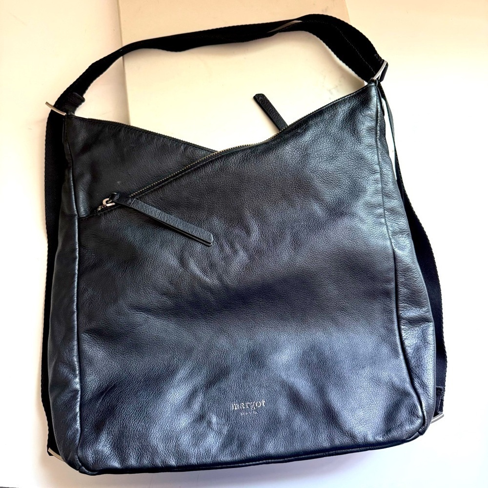 Margot Rare Genuine Leather Convertible Handbag